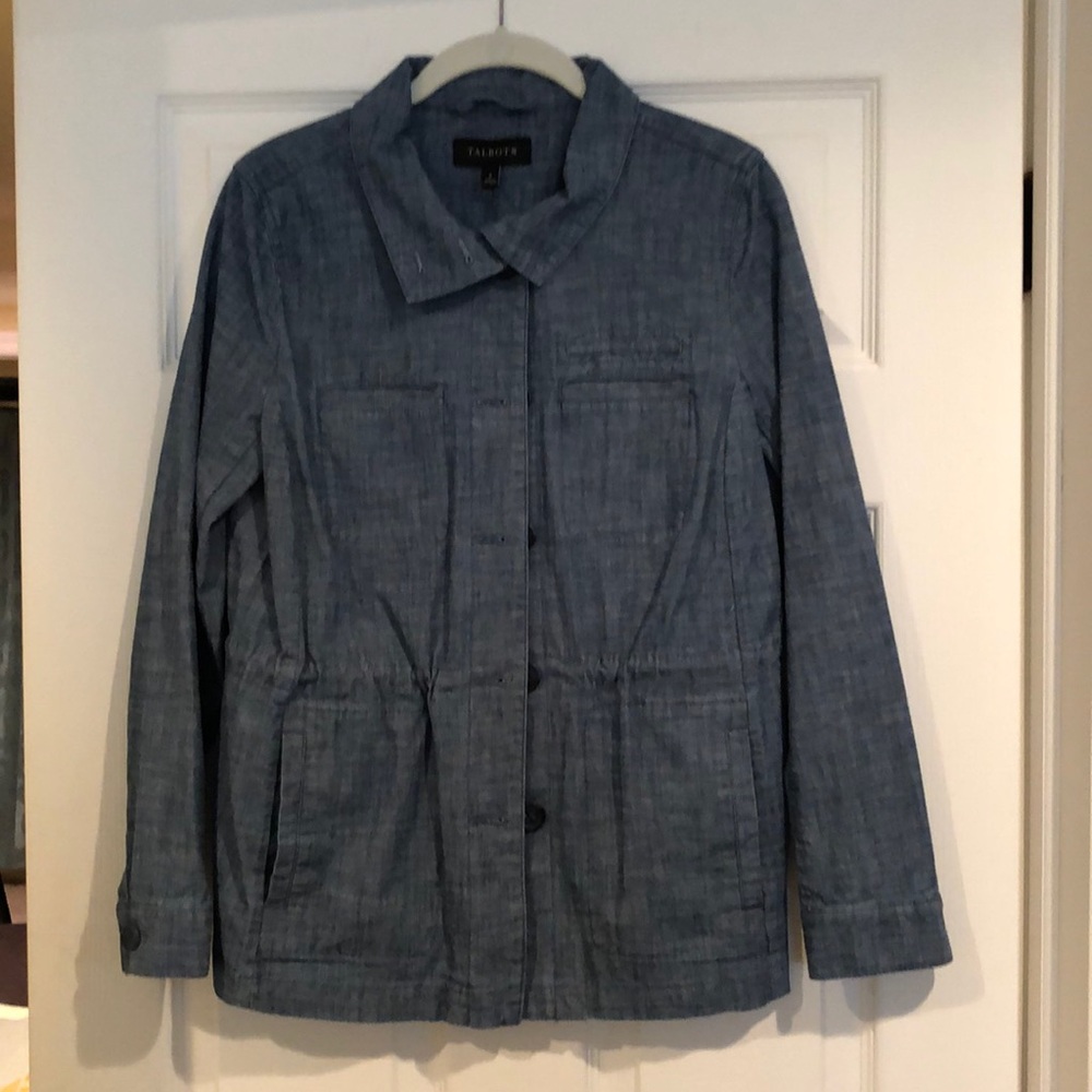 Talbots casual denim jacket